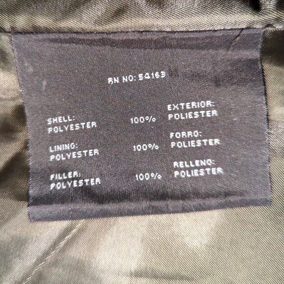 Andrew Marc New York Womens XL Full Zip Quilted Puffer Long Sleeve Jacket Coat - Picture 7 of 12